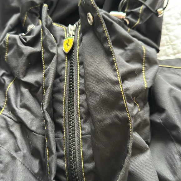 Authentic Ferrari jacket with a hoodie, L - Picture 13 of 14